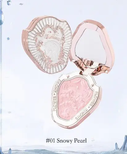 Flower Knows Flower Knows - Unicorn Embossed Blush - Snowy Pearl