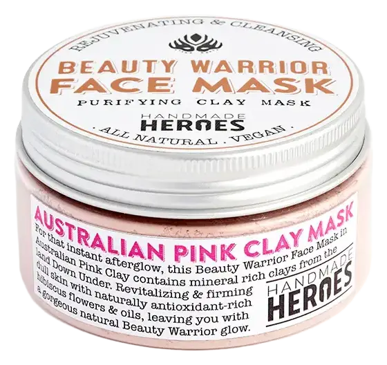 Handmade Heroes Australian Pink Clay Mask