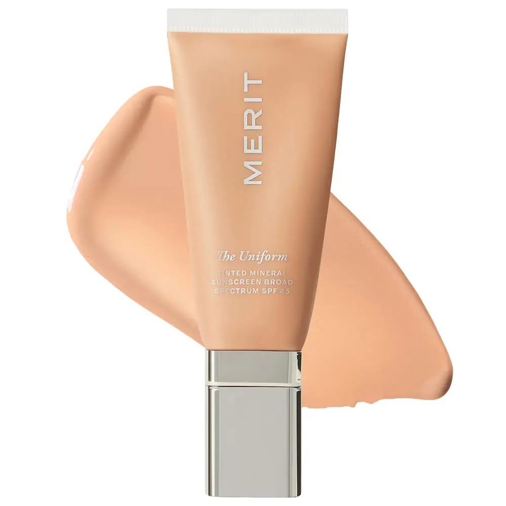Merit Beauty The Uniform Tinted Mineral Sunscreen SPF 45 22
