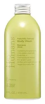 Hey Humans Naturally Derived Body Wash Banana Aloe