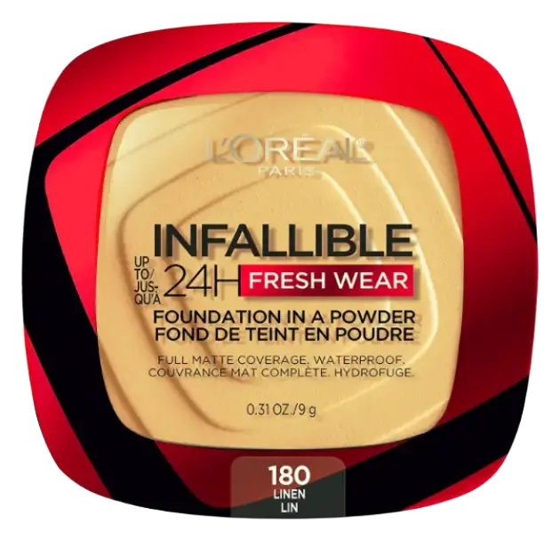 L'Oreal Infallible Fresh 24H Wear Foundation In A Powder 180 Linen