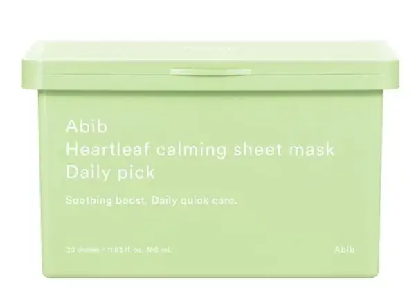 Abib Daily Pick Sheet Mask Heartleaf Calming