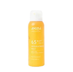 Asaya Sheerscreen Mist SPF 65+