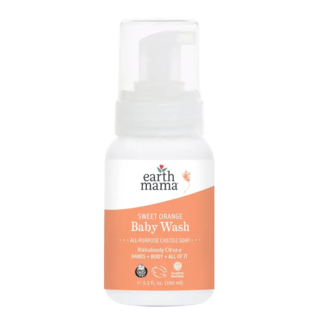 Earth Mama Organics Baby Wash Sweet Orange