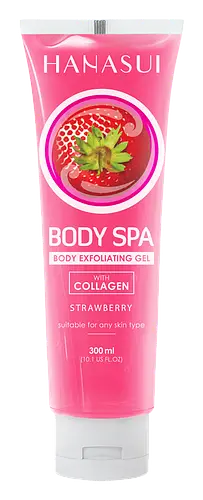 Hanasui Body Spa Exfoliating Gel Strawberry