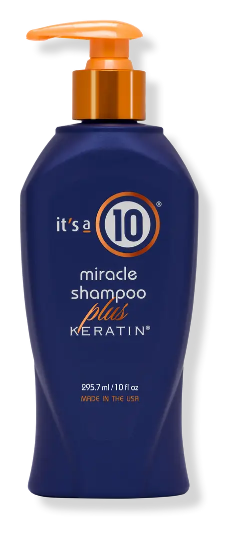 It’s a 10 Miracle Shampoo Plus Keratin