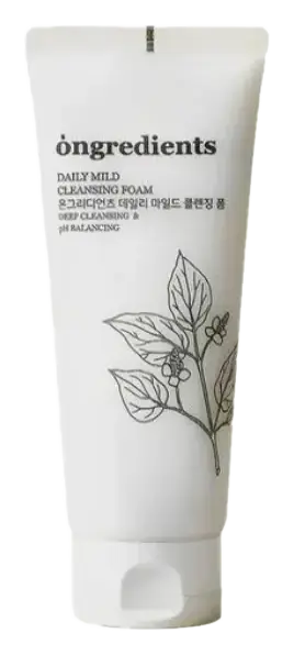 ongredients Daily Mild Cleansing Foam