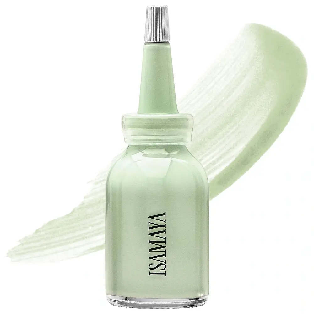Isamaya Beauty Color Correcting Serum Pistachio