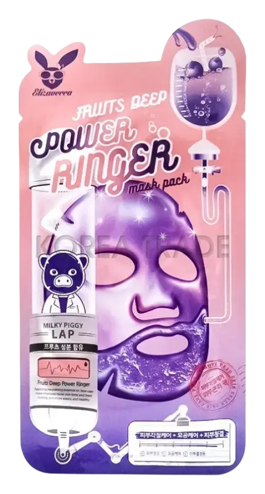 Elizavecca Deep Power Ringer Mask Fruits