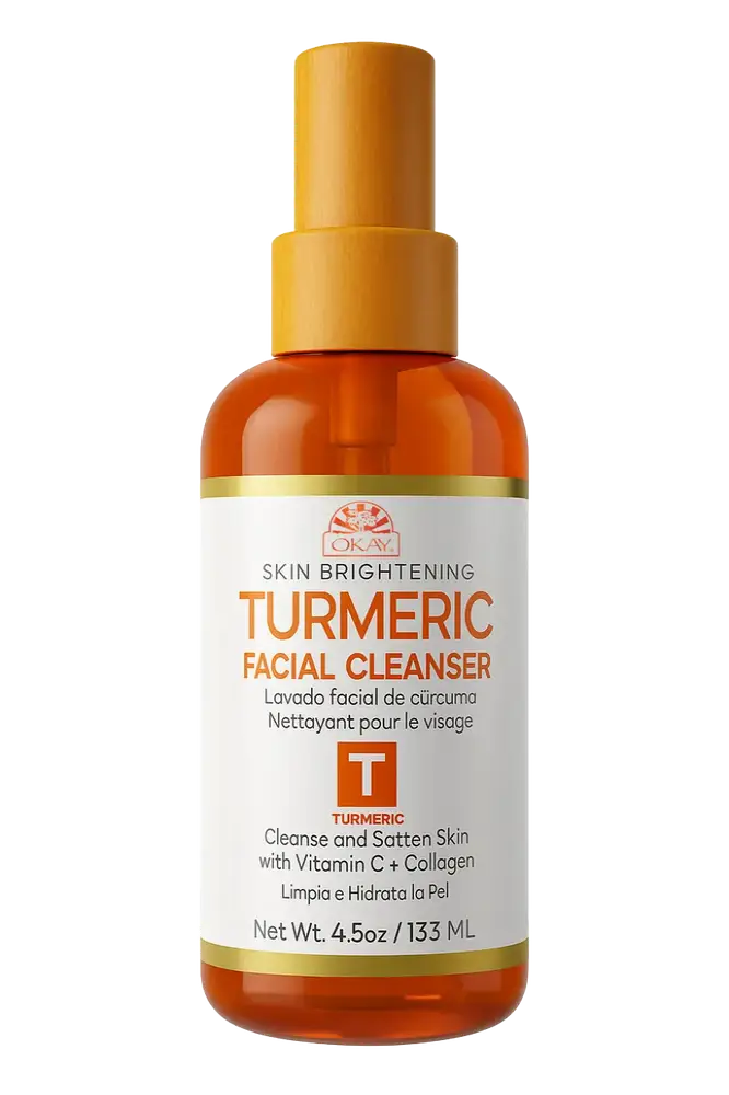 Okay Pure Naturals Skin Brightening Turmeric Facial Cleanser