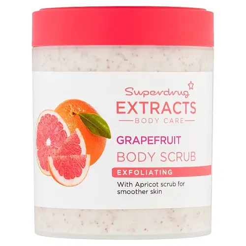 Superdrug Extracts Body Scrub Grapefruit