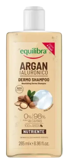 Equilibra Argan And Hyaluronic Acid Nourishing Dermo Shampoo
