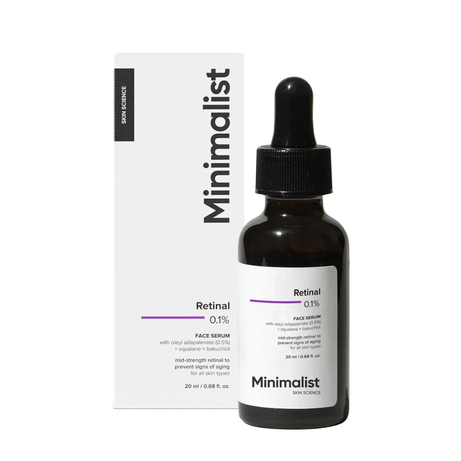 Minimalist Retinal 0.1% Face Serum