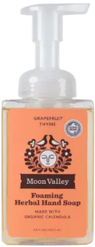 Moon Valley Organics Foaming Herbal Hand Soap Grapefruit Thyme