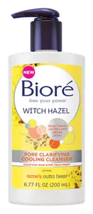 Biore Witch Hazel Pore Clarifying Cooling Cleanser