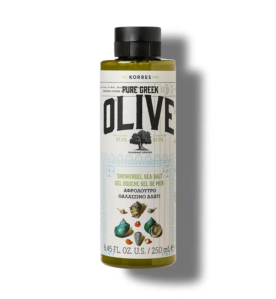 KORRES Pure Greek Olive Shower Gel Sea Salt