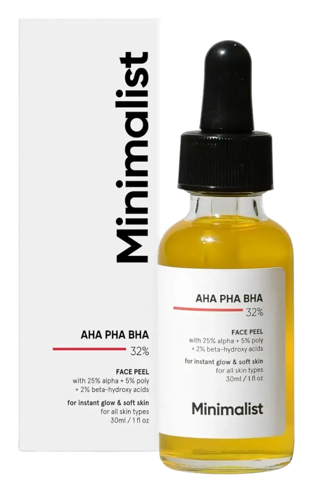 Minimalist AHA PHA BHA 32% Face Peel