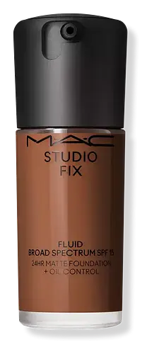 Mac Cosmetics Studio Fix Fluid SPF 15 24HR Matte Foundation + Oil Control NW53