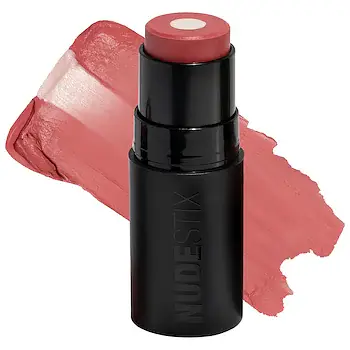 Nudestix Nudies Matte + Glow Core All Over Face Blush Color Peach Pearl