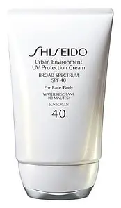Shiseido Urban Environment UV Protection Cream Broad Spectrum SPF 40 For Face/Body