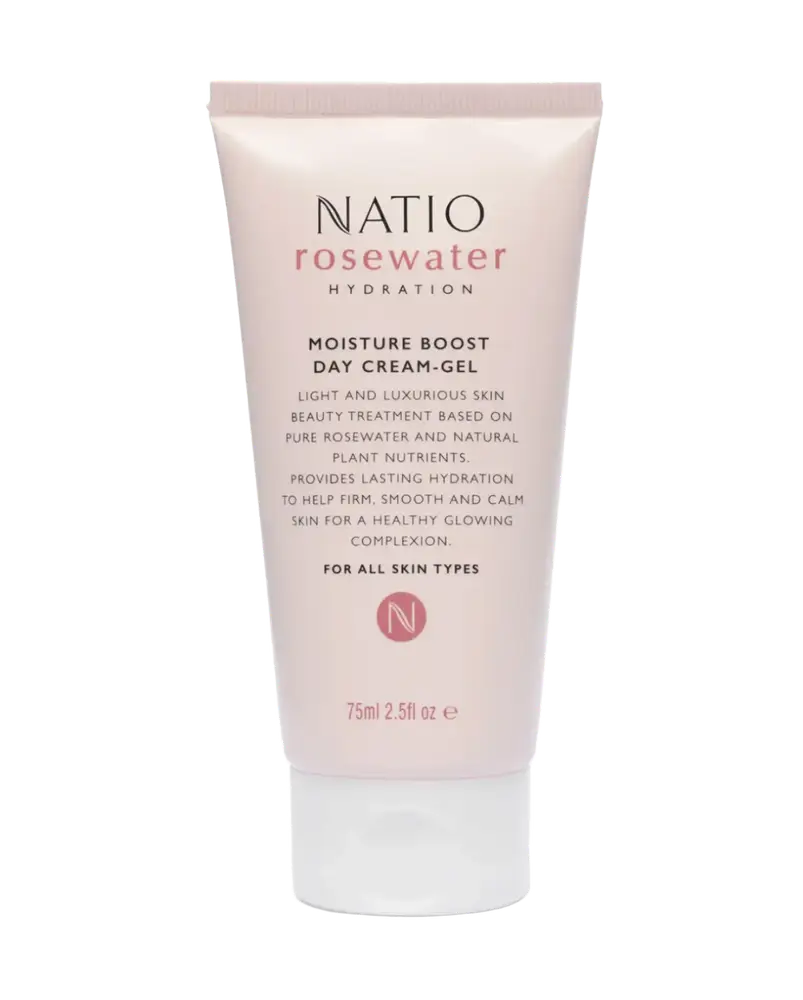 Natio Rosewater Hydration Moisture Boost Day Cream-Gel