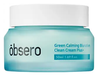 Obsero Green Calming Bluration Clean Cream Plus
