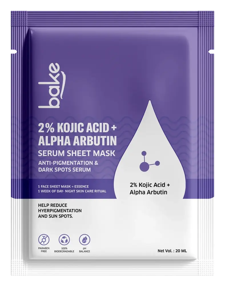 Bake Serum Sheet Mask 2% Kojic Acid + Alpha Arbutin