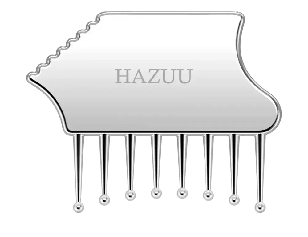 Hazuu Portable Stainless Steel Scalp Massager