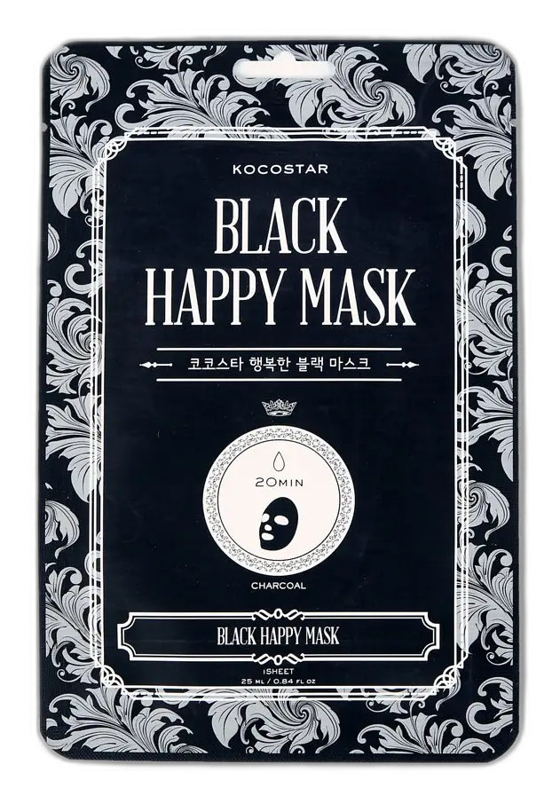 Kocostar Happy Mask Black