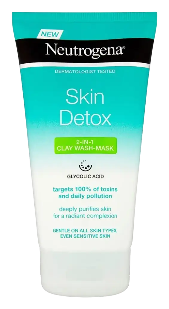 Neutrogena Skin Detox 2-in-1 Clay Wash-Mask