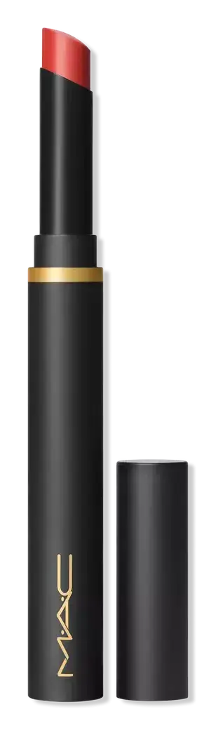 Mac Cosmetics Powder Kiss Velvet Blur Slim Lipstick Dubonnet Buzz