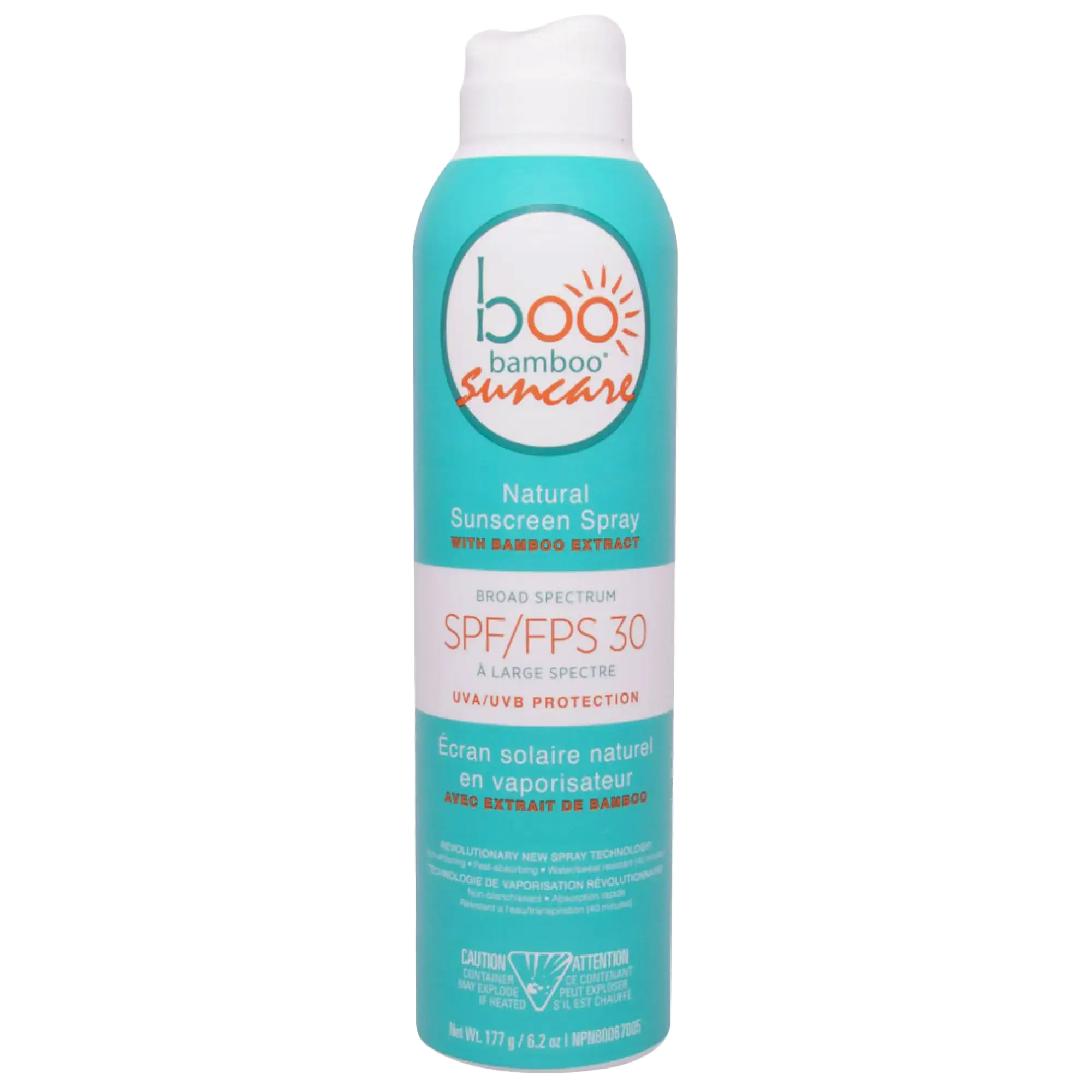 Boo Bamboo Natural Sunscreen Spray SPF 30