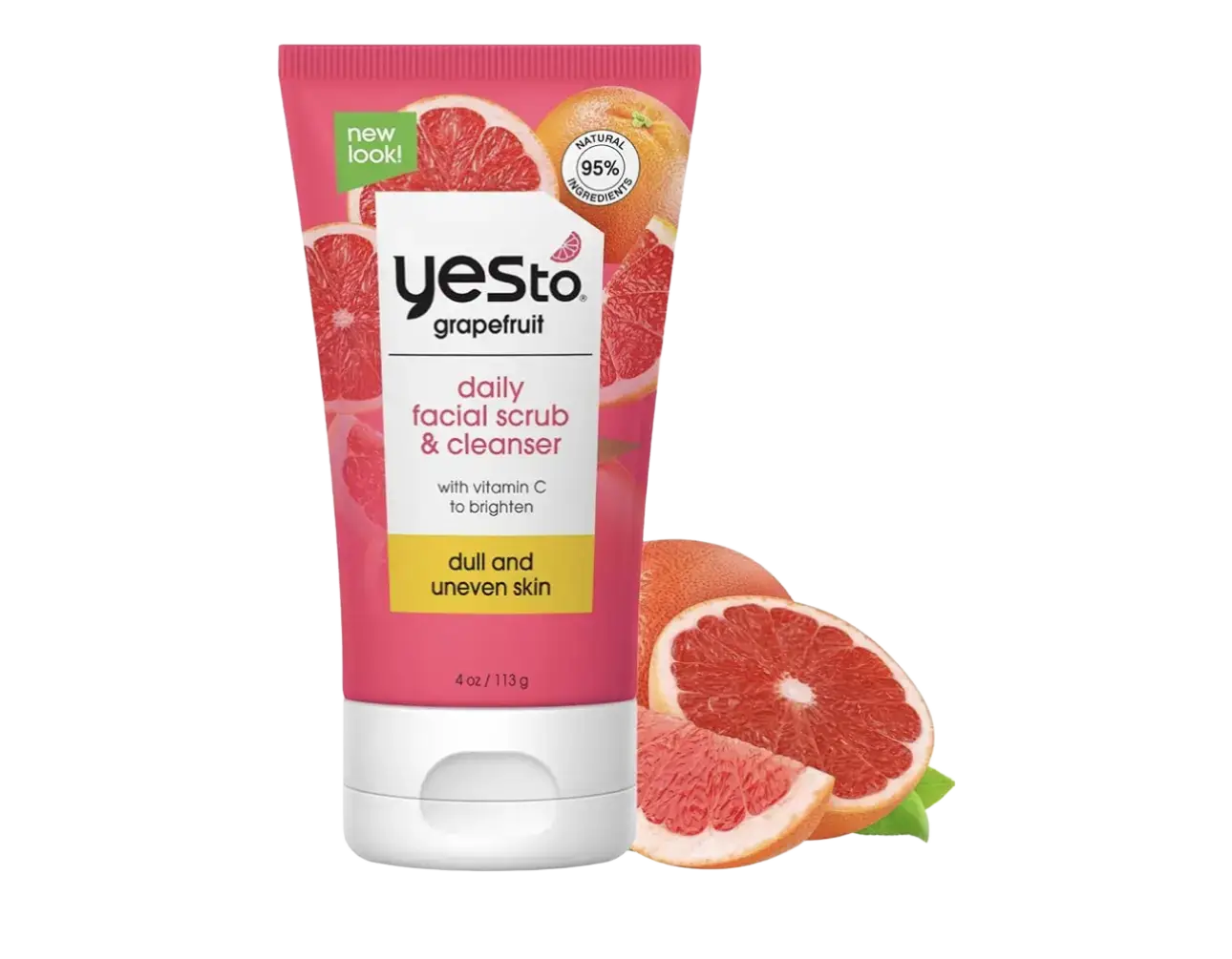 Yes To Daily Facial Scrub & Cleanser Grapefruit