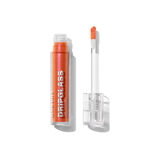 Morphe Dripglass Glazed High Shine Lip Gloss Peach Prism