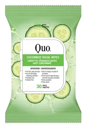 Quo Cucumber Facial Wipes