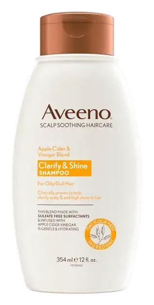 Aveeno Apple Cider Vinegar Blend Clarify & Shine Shampoo USA