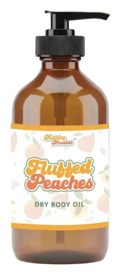 Aspiring Aromas Fluffed Peaches Dry Body Oil
