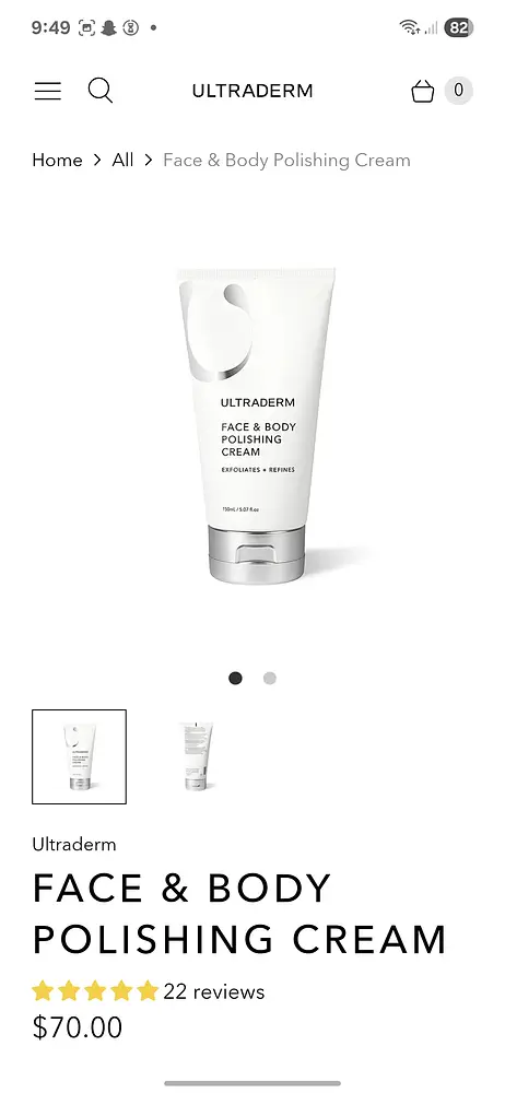 Ultraderm Face & Body Polishing Cream