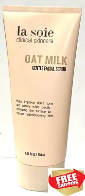 La Soie Clinical Skincare Oat Milk Gentle Facial Scrub