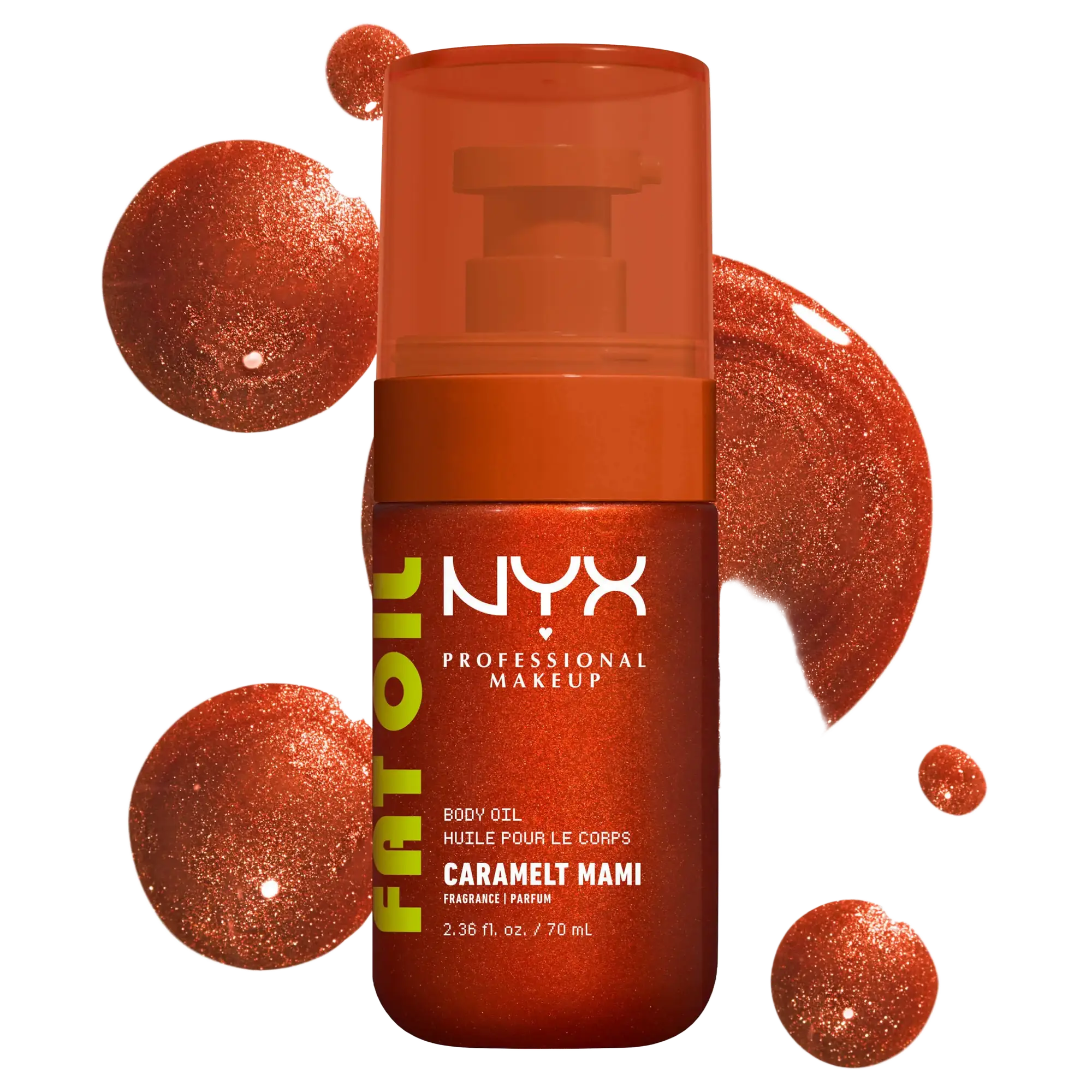 NYX Cosmetics Fat Oil Body Oil Caramelt Mami