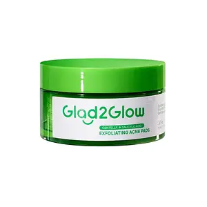 Glad2Glow Centella Salicylic Acid Exfoliating Acne Pads