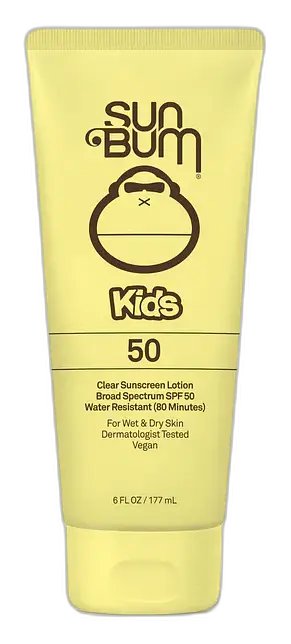 Sun Bum Kids SPF 50 Clear Sunscreen Lotion
