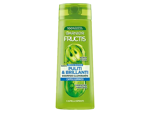 Garnier Fructis Puliti E Brillanti Shampoo Illuminante Italy