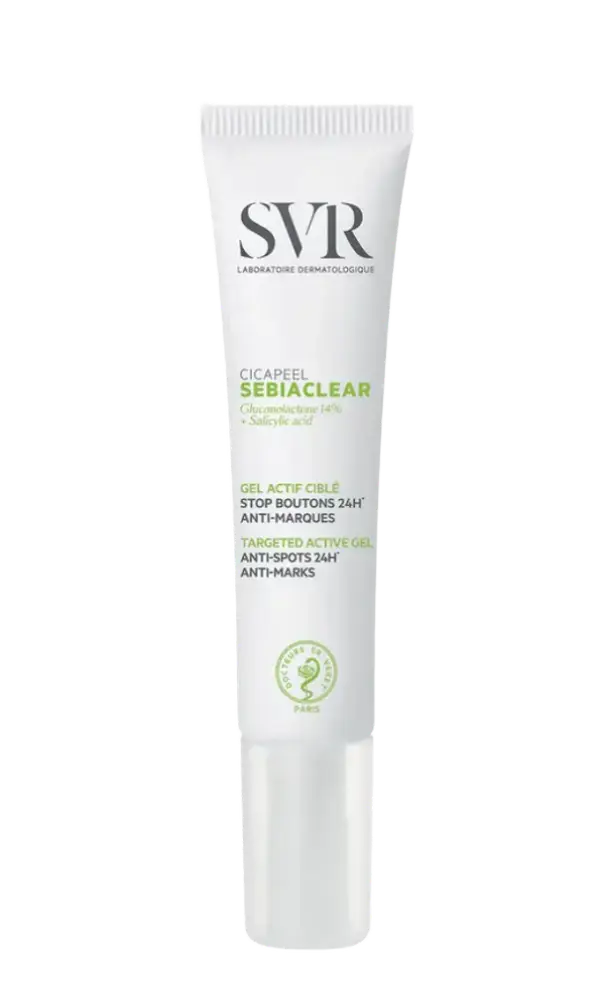 SVR Cicapeel Sebiaclear Targeted Active Gel France