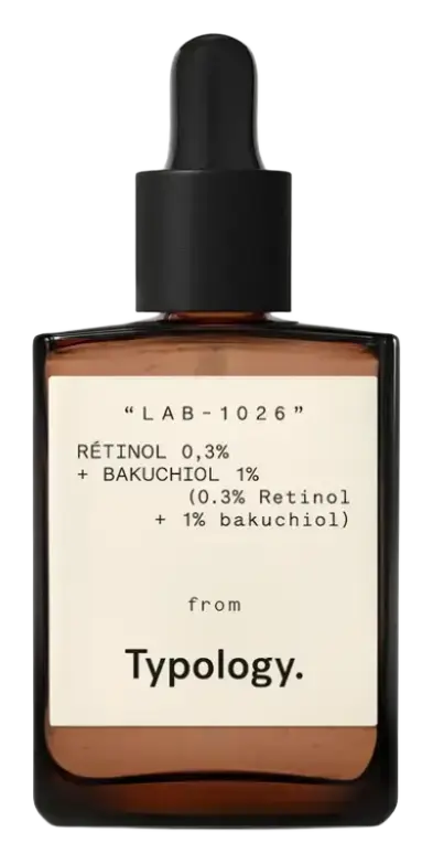 Typology Serum for Wrinkles and Blemishes  0.3% Retinol + 1% Bakuchiol
