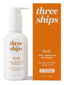 Three Ships Beauty Purify Aloe + Amino Acid Gel Cleanser