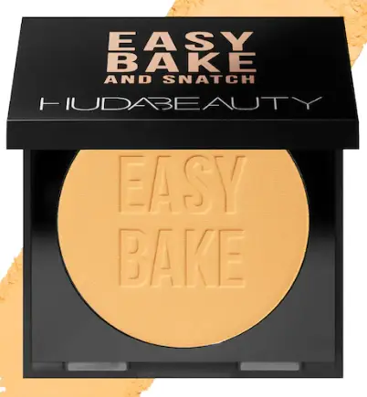 Huda Beauty Easy Bake & Snatch Pressed Brightening & Setting Powder Kunafa