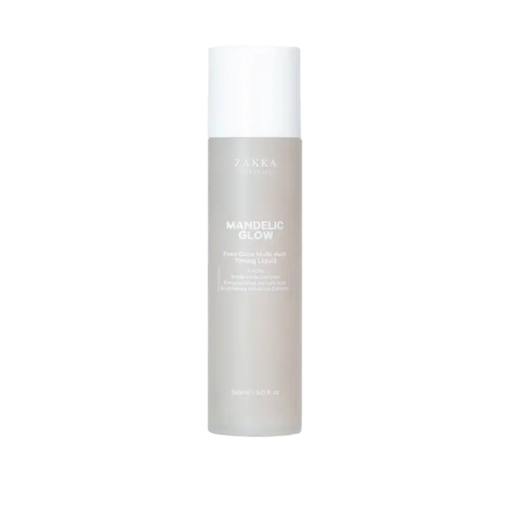 Zakka Naturals Toner AHA BHA Mandelic Glow Multi-Acid Toning Liquid