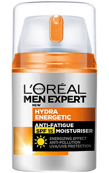 L'Oreal Men Expert Hydra Energetic Anti-Fatigue Moisturiser SPF15 UK