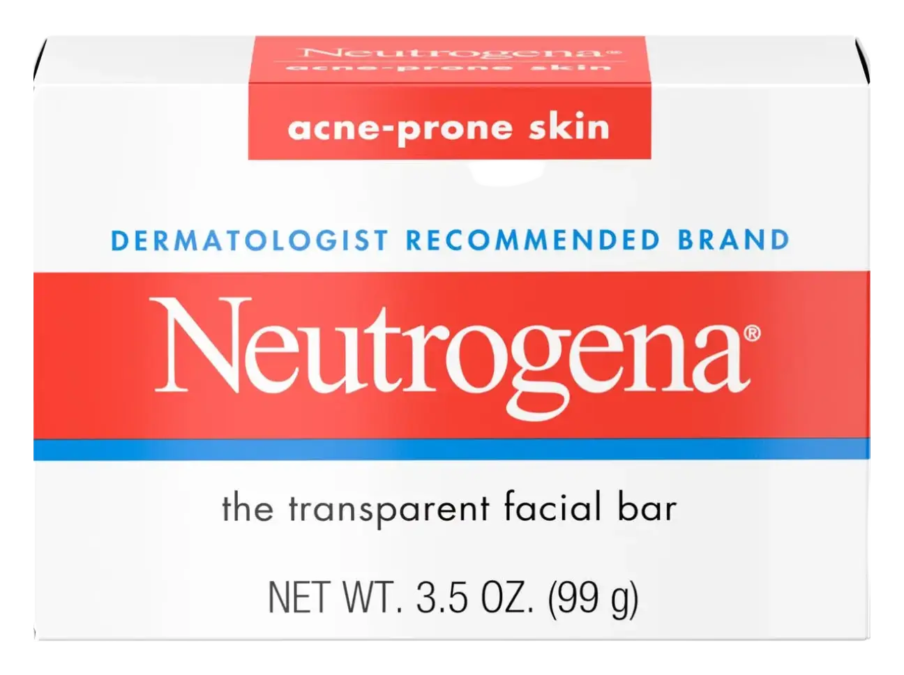 Neutrogena Transparent Facial Bar for Acne-Prone Skin